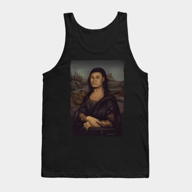 Mona Lisa Keegan Murray Tank Top by telulaslos